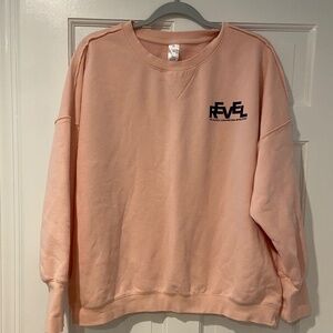 Revel The Dance Convention Revelation Crew Neck Sweatshirt - Peach
